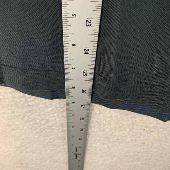 Lululemon Men's Grey Short Sleeve Performance Casual Button Up Polo Shirt Size - Picture 4 of 8